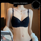 Slim Fit French Lace Support Bra