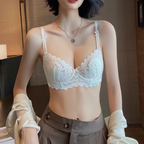 Slim Fit French Lace Support Bra
