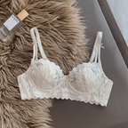 Slim Fit French Lace Support Bra