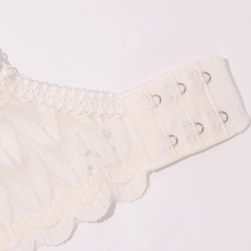 Slim Fit French Lace Support Bra