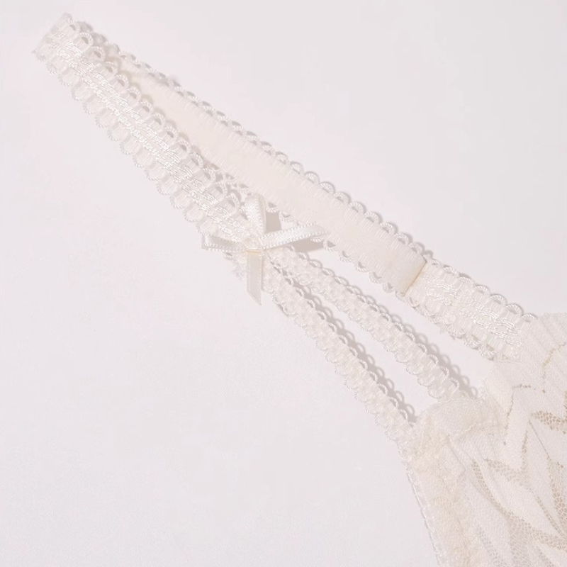 Slim Fit French Lace Support Bra