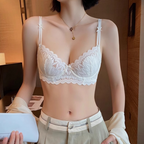 Slim Fit French Lace Support Bra