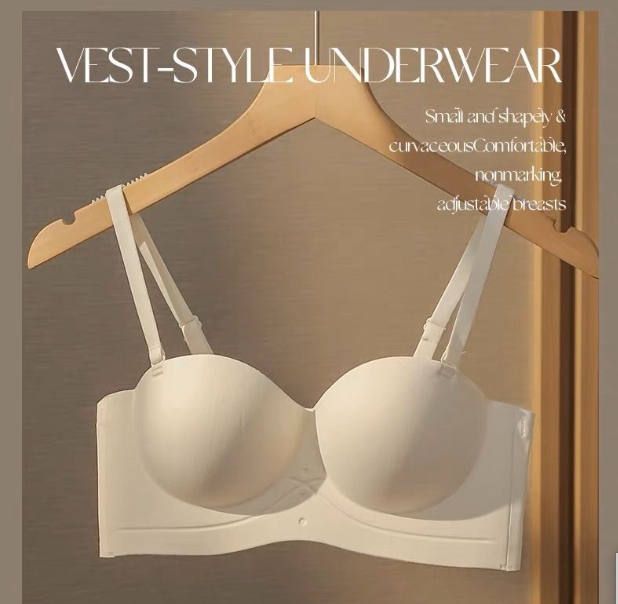 Seamless Thick Cup Push-Up Bra