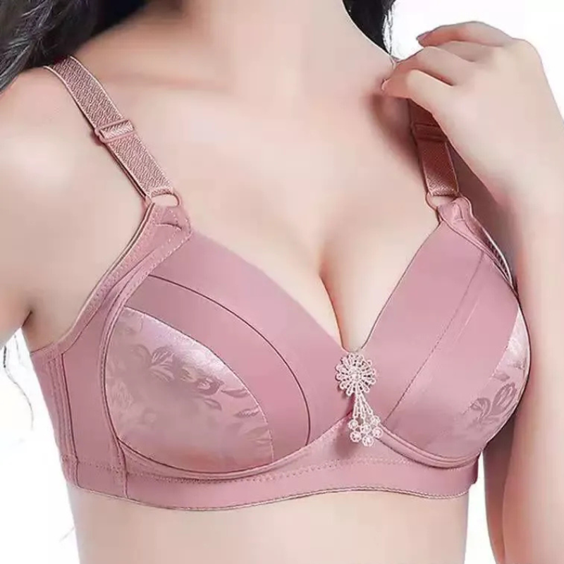 Luxurious Milk Silk Tie-Strap Bra