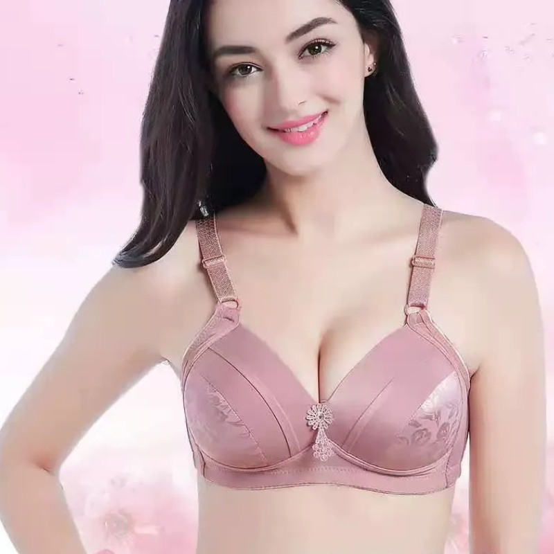 Luxurious Milk Silk Tie-Strap Bra