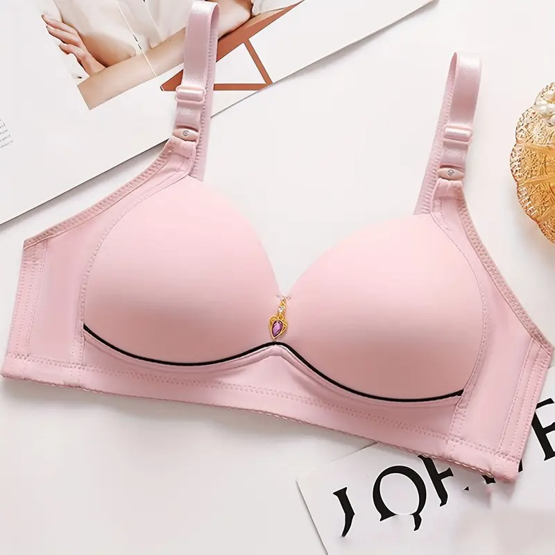 Adjustable No-Rim Tie Strap Comfort Bra