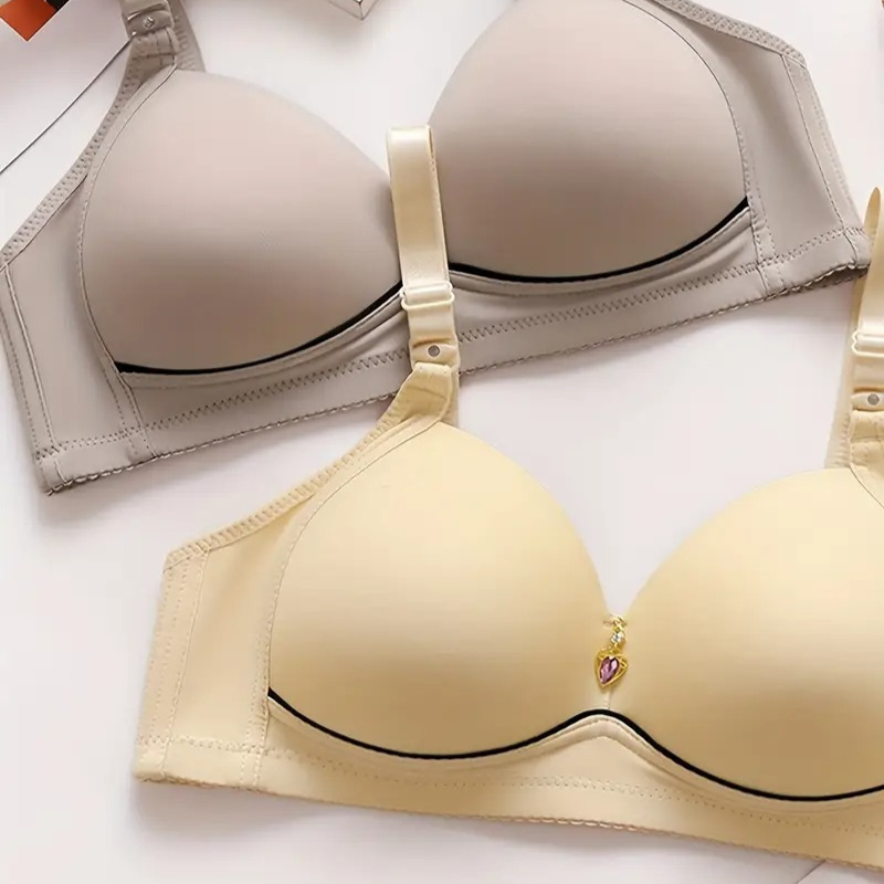 Adjustable No-Rim Tie Strap Comfort Bra