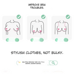 Adjustable No-Rim Tie Strap Comfort Bra