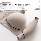 Adjustable No-Rim Tie Strap Comfort Bra
