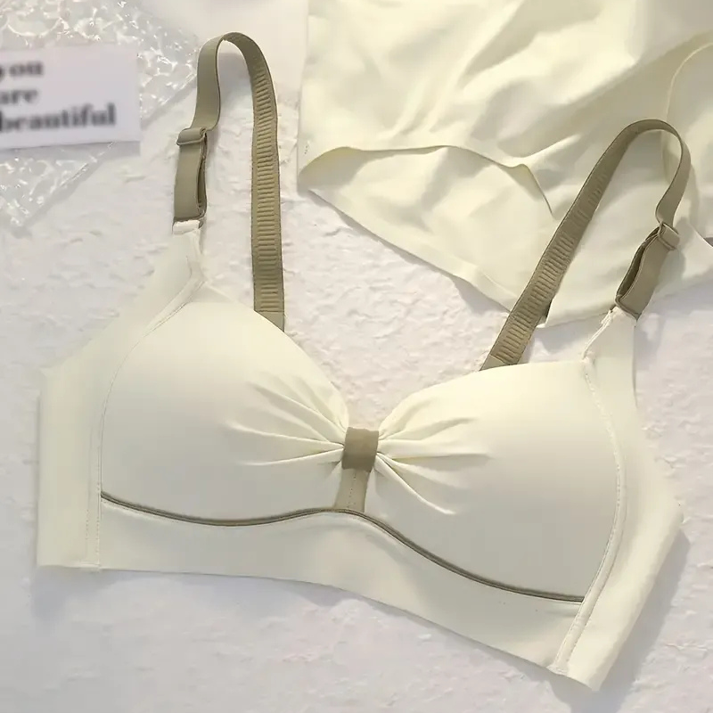 Seamless Push Bra With Detachable Strap