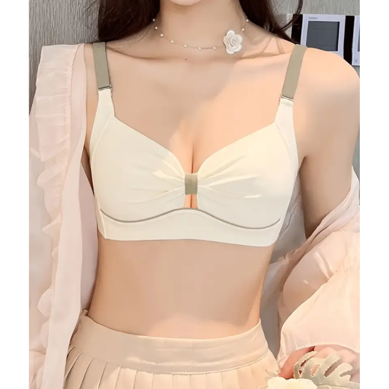 Seamless Push Bra With Detachable Strap