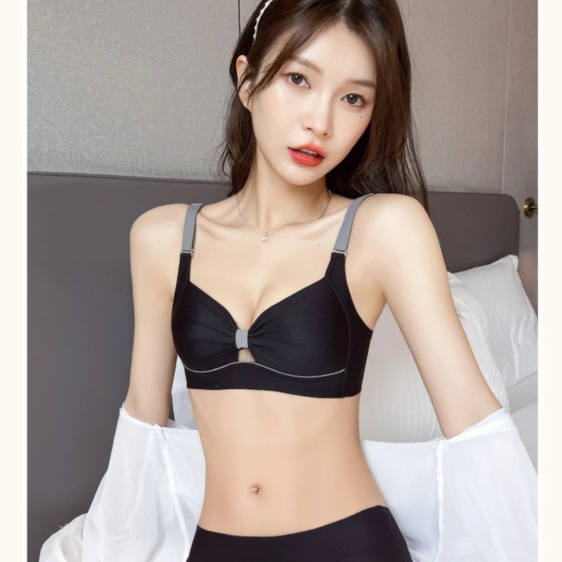 Seamless Push Bra With Detachable Strap