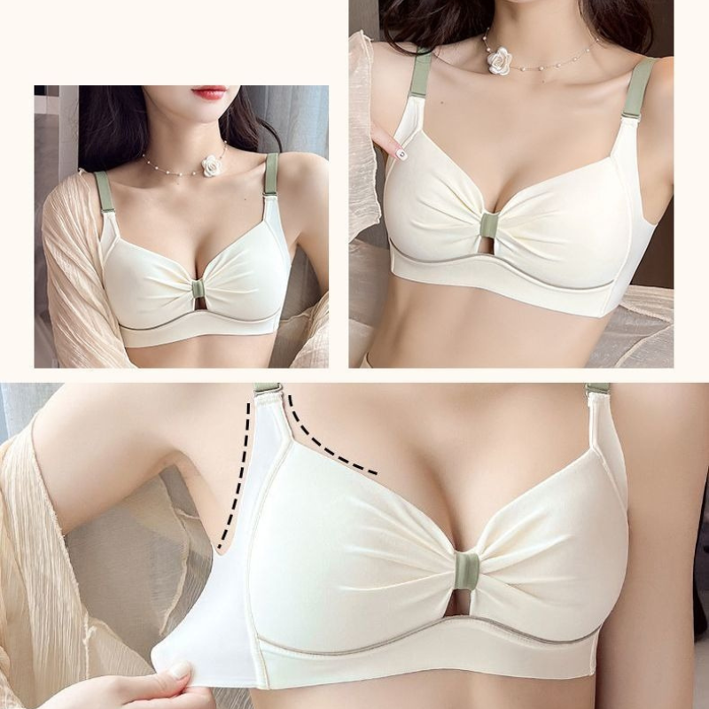 Seamless Push Bra With Detachable Strap