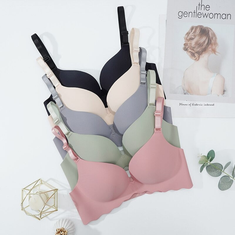 Seamless Body-Shaping Push-Up Bra
