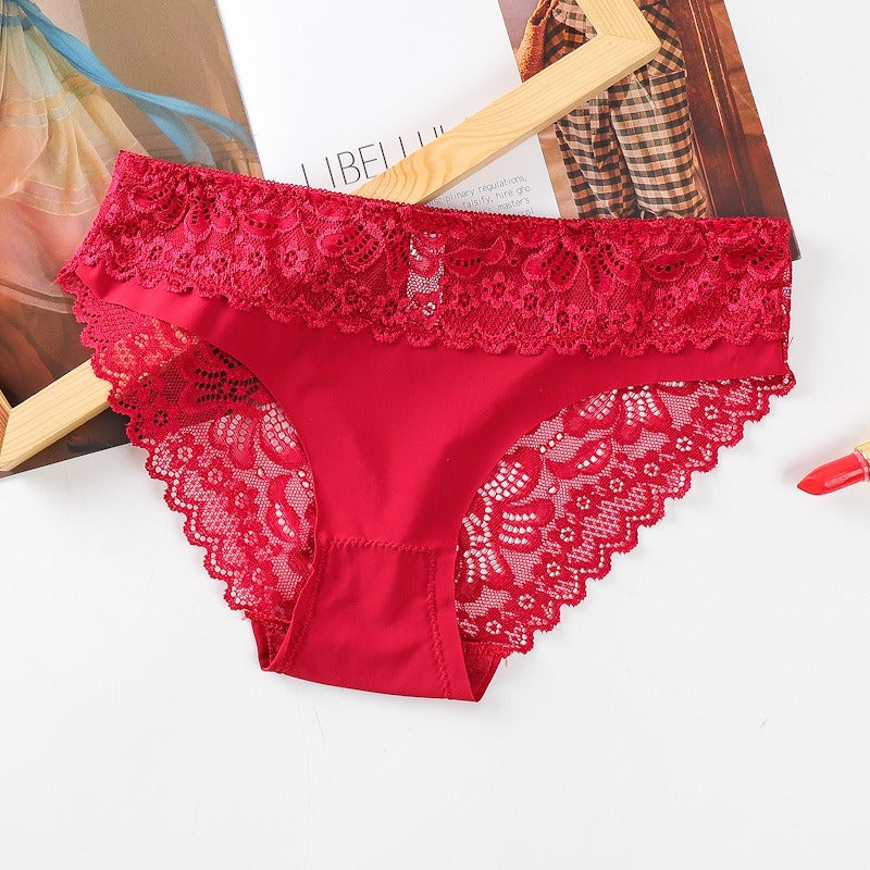 Lightweight Stretchy Lace Panty (Set of 03)