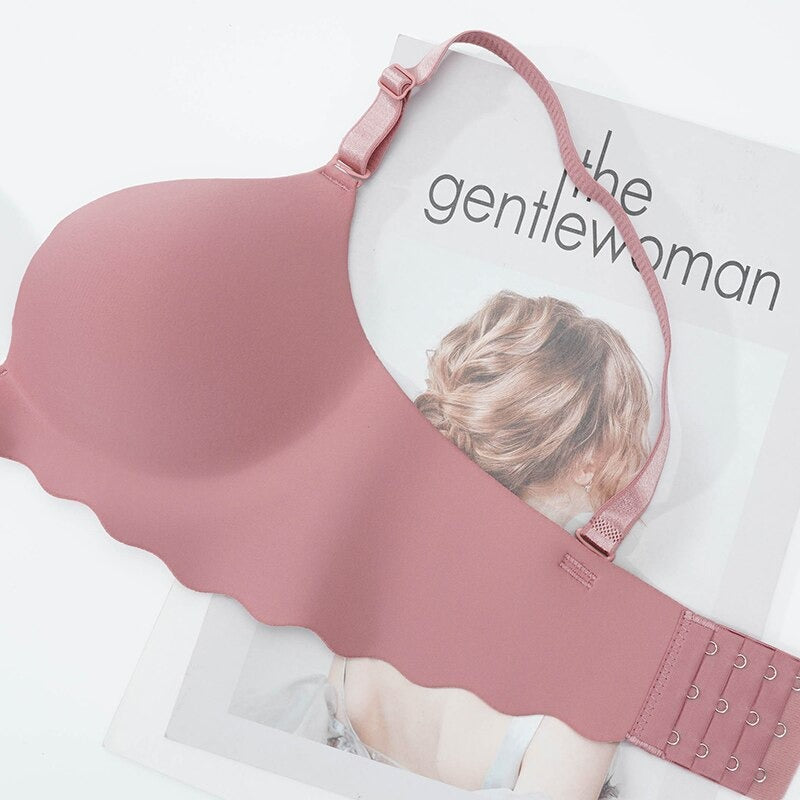 Seamless Body-Shaping Push-Up Bra