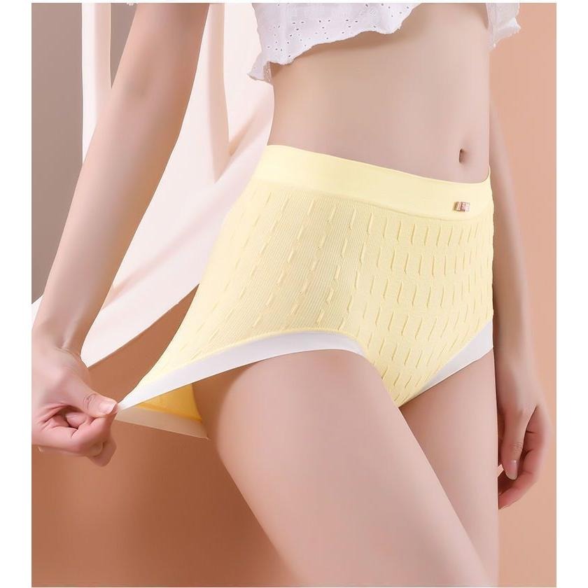 Polyester Soft Stretch Hip-Lift Panty(Set of 03)