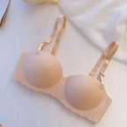 Thin Patterned Push-Up Bra