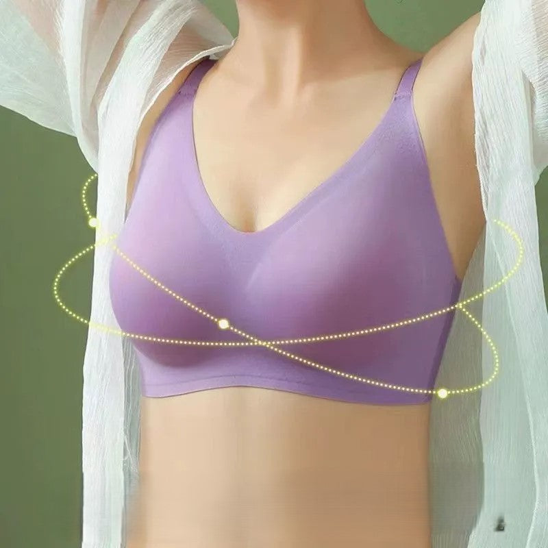 Seamless Back Fitting Support Bra
