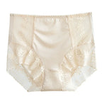 Women’s Skin-Friendly Mulberry Silk Hip-Lift Panties ( Set  Of 03)