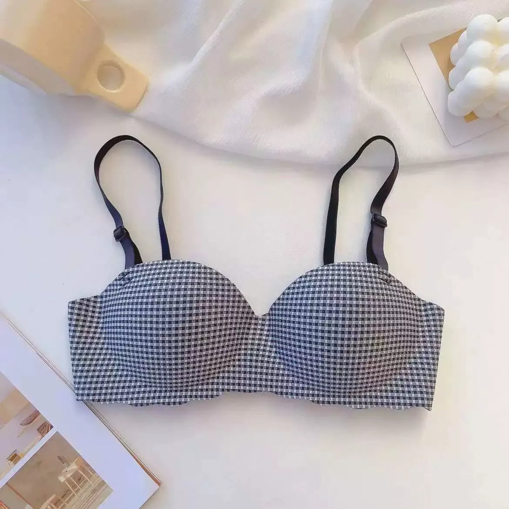 Thin Patterned Push-Up Bra ( Set Of 3)