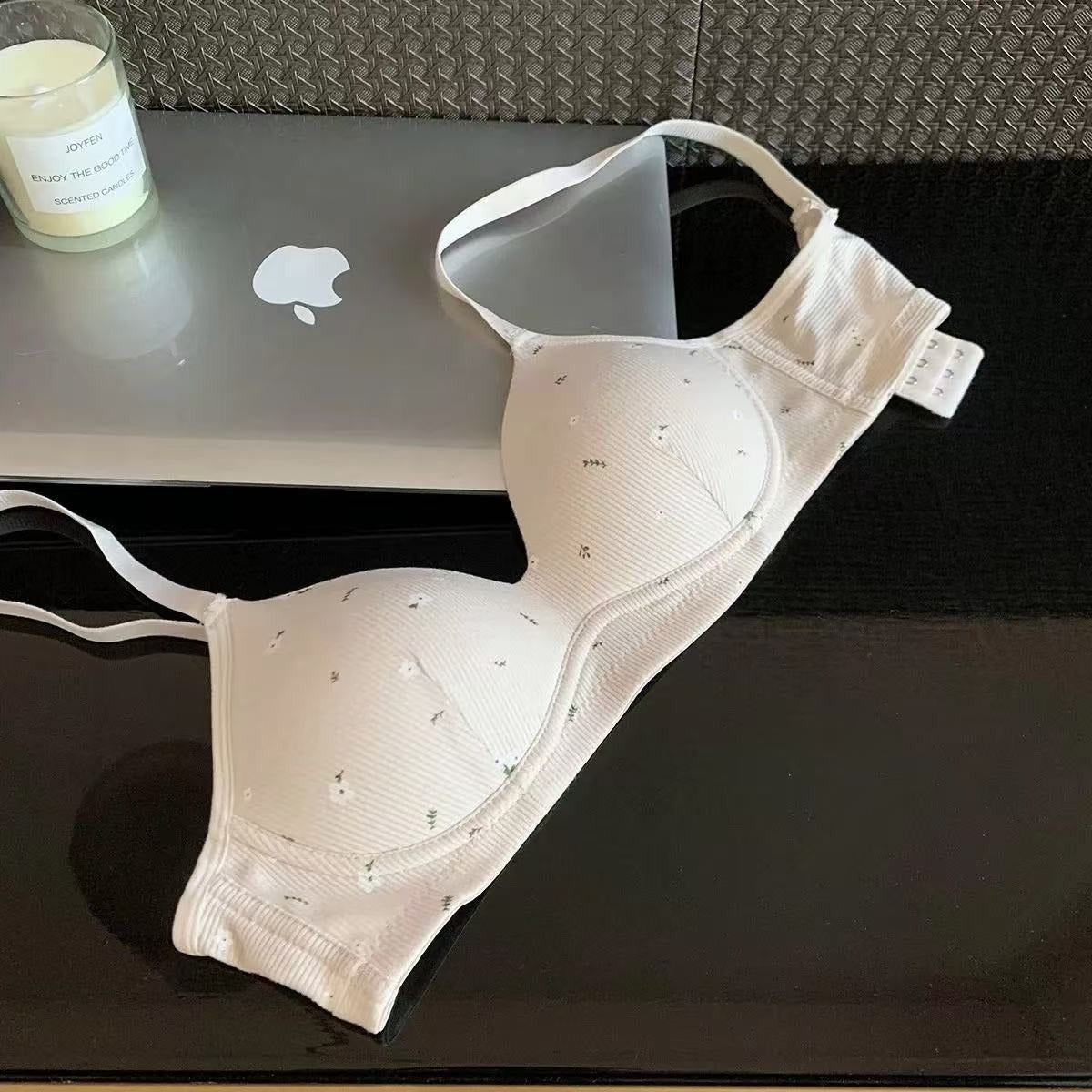 Floral Print Push-Up Bra
