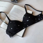 Floral Print Push-Up Bra