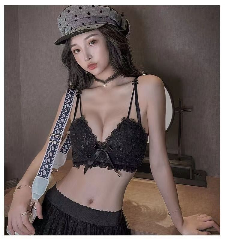 Adjustable Lace Fitting Push-Up Bra