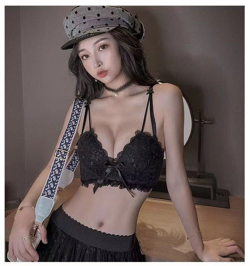 Adjustable Lace Fitting Push-Up Bra