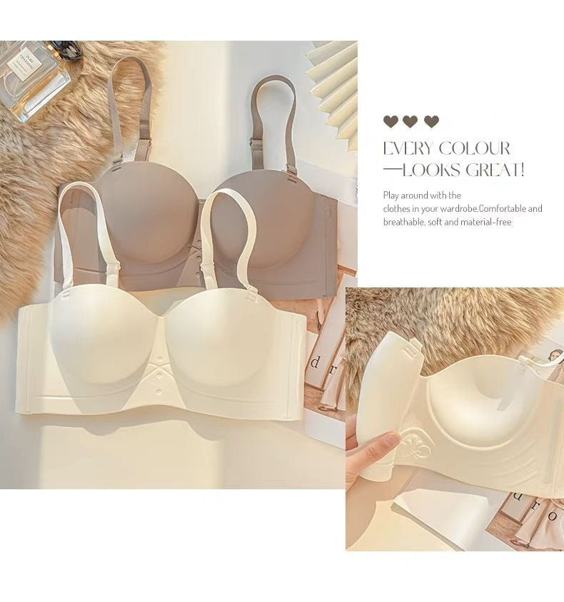 Seamless Thick Cup Push-Up Bra