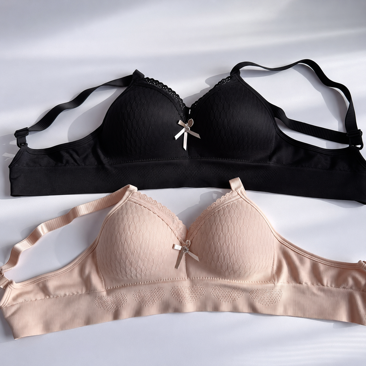 Luxury Wireless Everyday Comfort Bra ( Set of 2 )