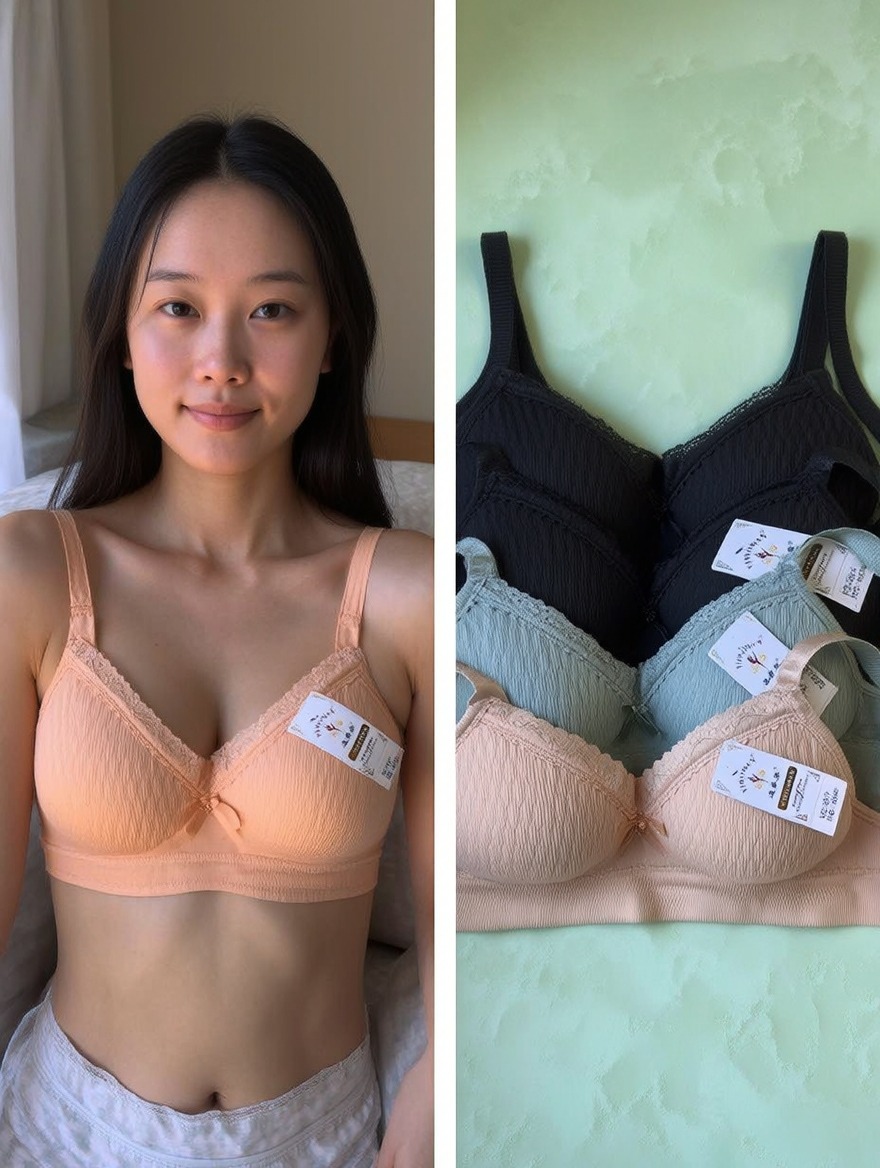 Luxury Wireless Everyday Comfort Bra ( Set of 3 ) - Image 7
