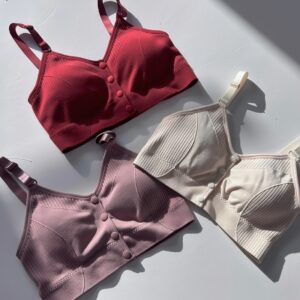 Ultra Soft Ribbed Bra ( Set of 3 )